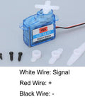 Ultra Light Micro Coreless Digital Servo Set Of Four 4.3g GH S43D for RC Planes and DIY RC Aircraft with wires and screws