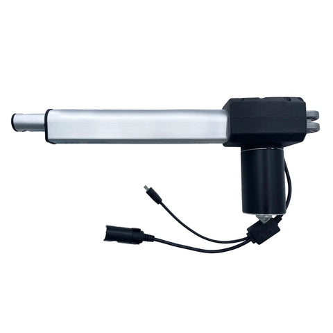 Badass Heavy Duty Linear Actuator Replacement For Power Recliner Lift Chairs with a sleek design and quick connection ports.