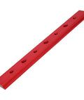 Red 200mm T Slot Miter Track Jig for Woodworking Pro Grade Aluminum Alloy Miter Bar Accessory With Smooth Sliding And Precise Cutting