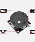 Manual Tilt And Rotation Precision Stage For Optical Experiments And Lab Alignment, Rotary Positioning Platform Model LSD-BD-656-M6
