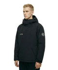 Mens Ski Jacket Pullover Snowboard Coat For Winter Waterproof Warm Insulated Outerwear For Snowboarding And Hiking