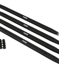 Radius Rods Upgrade For RZR Pro XP 20 To 22 64 Inch Wide UTV High Quality Heims Desert Tested Misalignment Adjusters Easy Install Strengthen Suspension And Prevent Bending Under Extreme Driving, black radius rods with heims and spacers