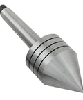 Two Morse Taper Drill Chuck And Live Center Lathe Accessory Bundle with 60° live tailstock center highlighted in image