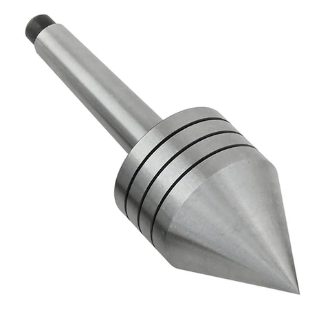 Two Morse Taper Drill Chuck And Live Center Lathe Accessory Bundle with 60° live tailstock center highlighted in image