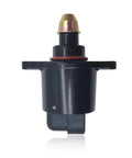 Badass Alloy Idle Speed Control Valve With Reinforced Sealing Washer To Eliminate Rough Idles Deliver Sweet Throttle Response And Cruise Easy On Long Highways Compatible With King Kong Automotive, front view showing connector and washer.