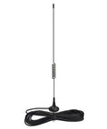 VHF UHF Ham Radio Antenna With Magnetic Base And BNC Male Connector Wide Frequency 20MHz To 1300MHz Includes 3m Cable