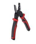 5 In 1 Wire Stripper And Handy Multifunction Pliers Set with black and red grips, Alloy Steel Heavy Duty Cutter For AWG 10 To 22