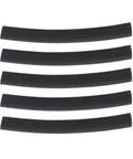 Heavy Duty Fuel Hose Kit 89031118 For Webasto Eberspacher Heater Replacers With Clips, 5 black rubber pipes