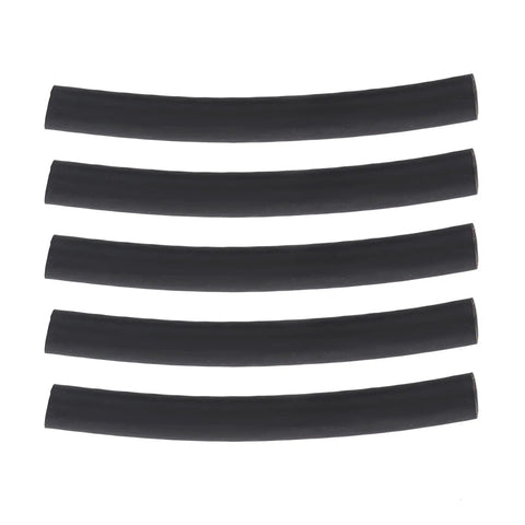 Heavy Duty Fuel Hose Kit 89031118 For Webasto Eberspacher Heater Replacers With Clips, 5 black rubber pipes