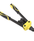 Heavy Duty Rivet Nut Tool Kit With Ergonomic Grip Professional Grade Alloy Steel Hand Tool For Auto Repair And Home DIY Projects That Make Work Super Dope And Easy. yellow black rivet nut tool