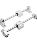 Badass Universal Linear Motion Ball Bearing Slide Block Bushing For CNC 3D Printer Shaft Guide Tough Aluminum Housing
