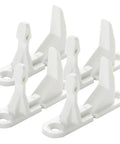 4 Pack Washer Door Striker Replacement For Most Top Load Washers Easy Install Durable Latch That Replaces AP3580441 1032664 131763300 131763310 134456600 AH890617 EA890617 PS890617 Fits A Wide Range Of Major Brands white plastic