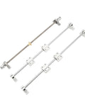 Stainless Steel Linear Motion Kit For 3D Printers And Engraving Machines With 8mm Shaft And SC8UU Slide Blocks, Smooth, Precise Motion System Built For DIY Automation And Boss Level Industrial Projects. kit with three 8mm rails and SC8UU blocks