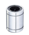 LM4 Linear Bearing 4x8x12mm for CNC Linear Shaft, Guide Rail System, Smooth Low Friction Motion, High Rigidity and Long Life Precision Bearing for Machining, Robotics, and DIY CNC Projects silver metal linear bearing