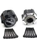 2 Pack Free Running Wheel Hub Lock 28 Spline 40260-1S700 Fits Frontier X-Terra Navara D22 1998 2003 with mounting bolts