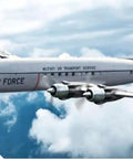 USAF C 118 Liftmaster Scale Aircraft Model Kit In 144 Scale For Hobbyists Plastic Build Kit With Realistic Detailing