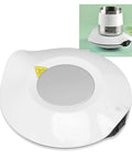 Keep Your Sips Lit Or Icy Cold Usb Powered Mug Warmer Chiller Pad with dual temp control for ceramic, glass, steel cups.