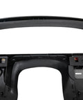 Front view of black ABS plastic G-PLUS dashboard bezel for Ford F-150/F-250/F-350 (1992-1997)