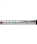 Pen Style Oxygen Flow Meter For Accurate Readouts Up To 8 LPM No Fuss Compact And Easy To Use Quick Flow Checks For Home Clinic Or Field Precise 0 To 8 LPM Measurements You Can Rely On, clear plastic oxygen flow meter with 0-8 LPM scale
