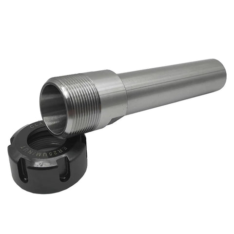 Heavy Duty ER Extension Rod For CNC Milling Machine With Super Low Runout And Ultra Precision Grinding For Stable Cutting High Speed Spindle Tool Lengthen Kit with clamping nut.