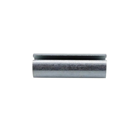 Three Quarters To One Inch Gas Engine Pulley Crank Shaft Sleeve With Step Key Adapter For Predator, front view of metallic sleeve