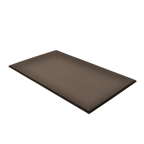 Superfoam Plus Floor Mat 3 Ft By 8 Ft Black With High Density Closed Cell Material, Anti Slip Pattern Top And Bottom