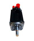 HF223BS A48 Servo Motor Sealed In Box New With One Year Warranty For Industrial Automation PLC Systems And High Torque Precision Control In Harsh Manufacturing Environments, black housing with shaft