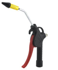 Pistol Grip Blow Gun Kit With Safety Tip Nozzle And Kwik-Change Universal Tip System 90 Max PSI ergonomic handle and nozzle view