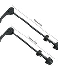 Heavy Duty Bike Quick Release Axle Skewer Set For Front And Rear Hollow Shaft Kit Replacement On Road Mountain MTB BMX Bikes Steel 1045 Axles