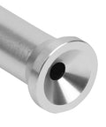 Close-up of Pro Grade Tig Pen Welding Wire Feeder tool, smooth feed wheel, stainless steel finish for argon arc welding