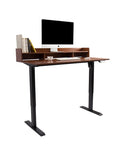 Ditch The Slump With This Electric Standing Desk Adjustable Height Platform Featuring Smart Led Controls and four memory presets.