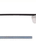 Self Drilling Pull Toggle Anchors Three Sixteenth Inch White 12 Pack With Wide Two Inch Grip Range For Hollow Walls Easy Install And Secure Mounting For Frames Shelves And Lightweight Fixtures. Black 3/16 in self-drilling toggle anchor with screw