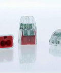 Push-In Wire Connectors Assorted Pack 2-Port 3-Port 4-Port 75 Pieces No-Twist Design For Quick Splices
