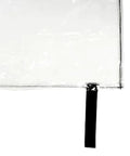 EV Charger Rainproof Cover Clear PVC Protection Housing waterproof shield with adhesive straps for 60x25cm control boxes.