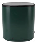 Snag This Game Changing Portable Mini Washer Built For Cramped Quarters And Dorm Life With Quick Self Draining Basin ABS Build Ideal For Socks And Underwear Plus Sleek Green Finish That Truly Slaps, showcasing the green ABS shell.