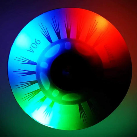 Colorful LED Eight Pack Inline Skate Wheels With Bearings ABEC 9 Light Up 68mm, 70mm, 72mm, 76mm 90A PU Shock Absorbing