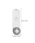 Four Piece One Point Six Inch Rubber Sliding Door Rollers That Glide Smooth As Silk With Precision Bearings Built For Barn Closets And Side Track Wardrobe Systems, silver roller bracket with rubber wheel.