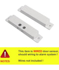 Four Pack NC Wired Door Alarm Magnetic Contact Sensor With Double Sided Tape For Easy Install Normally Closed Security Sensor