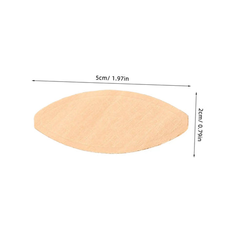 100 Pcs Wood Joiner Biscuits For Woodworking And Carpentry Projects Quick Strong Connections For DIY, single biscuit dimensions