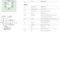 Ultra High Precision Cylindrical Crossed Roller Bearing Set XSU080168 XSU080258 XSU140414 XSU141094 P5 P4 technical diagram.