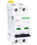 Heavy Duty DC Circuit Breaker 63 Amp Miniature Switch For Solar Arrays And Lithium Banks with compact design and rugged housing.