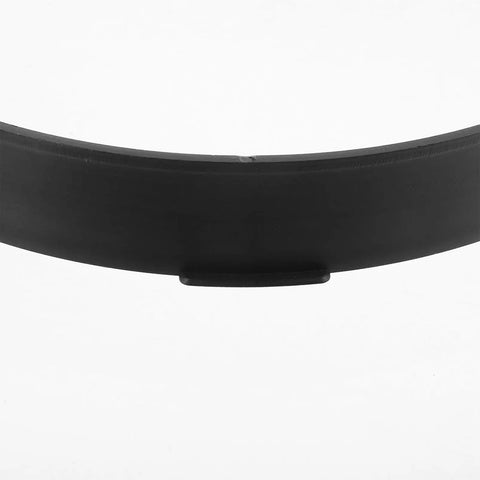 Close-up of Round Stepping Stone Mold For Concrete Pathways Reusable Plastic Paver Forms DIY Garden Walkway Maker edge