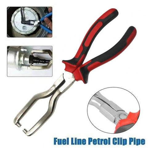 Heavy Duty Fuel Line Pliers For Chevy Volt Bolt Blazer Ev With Hella Secure Non Slip Jaw, designed for tight engine space work.
