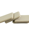 Two And A Half Inch Self Stick Square Furniture Sliders For Carpet And Hard Surfaces Anti Slip Adhesive Moving Pads For Beds Sofas Dressers Set Of Four Beige
