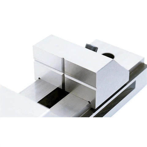 Close-up of High Precision Tool Vise 2 Inch 50mm Width For CNC Milling Surface Grinding And EDM Machines Plain Vise