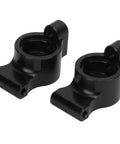 Beefy Aluminum Alloy Rear Axle Cup For 1x10 RC Cars, black rear hub carrier wheel seat, 2-piece set, black metal replacement