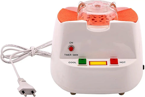 Top Shelf Heavy Duty Eyeglass Frame Heater And Baking Machine Featuring Hot Cold Air Flow And Even Ceramic Heating For Swift Lens Bending Optician Workshop Setup, front view with controls and power cord.