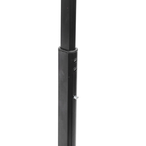 Close-up of the robust iron pole of the Dope Heavy Duty Folding Hand Truck With Robust Iron Pole And Sweet Dual Wheel Setup For HVAC Techs, Electricians, And Toolkits Holding 110 Lbs Of Gear.