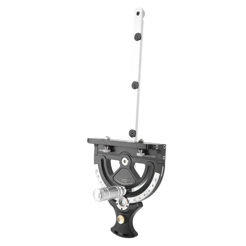 Killer Precision Miter Gauge For Table Saw Dials In Tight Cuts Adjustable 0 To 70 Angle Lock with cushioned handle.