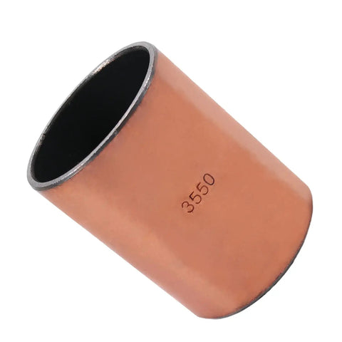 35 Millimeter Bore 39 Millimeter OD 50 Millimeter Length Sleeve Bearing Heavy Duty Oilless Bushing bronze sintered core view
